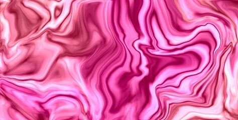 Fototapeta premium pink silk background, pink wave panoramic