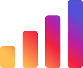 Instagram Bar Chart Icon Instagram Gradient App