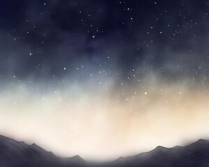 Fototapeta premium milky way, wide angle sky