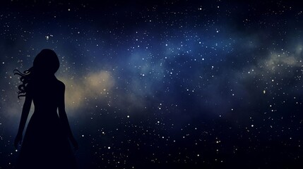 Obraz premium milky way, astrophotography