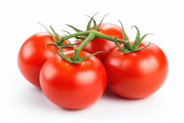 Tomato isolated on white background