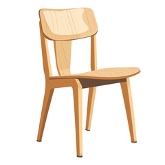 The chair is made of high-quality wood, with a comfortable and ergonomic design. It is perfect for use in the home, office.