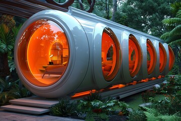 Hyperloop Havens: Futuristic Tunnels and Ultra-Fast Transportation Marvels