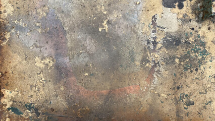 rusty metal texture shot close-up