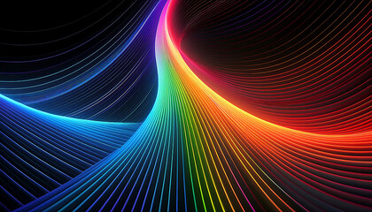 abstract background colorful lines 