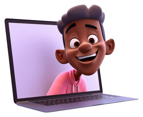 PNG Cartoon laptop computer portability.