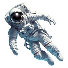 PNG  Astronaut space white background technology.