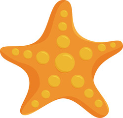 starfish illustration design isolate