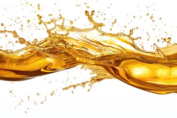Splash carved out for golden oil. Generative Ai