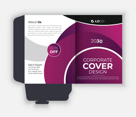 Business cover page design emplate