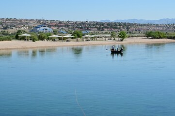 Big Bend of the Colorado State Recreation Area in Nevada.