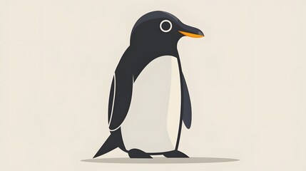 Obraz premium Penguin image design. Art and realistic of generate