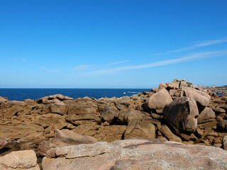 Côte de granite rose à Tregastel