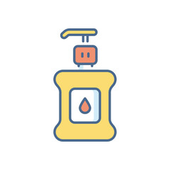 Liquid Soap vector icon