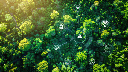 Environmental technology concept. Sustainable development goals. SDGs.