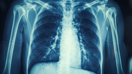 highlighting medical diagnosis through imaging. Concept Medical X-Ray Imaging