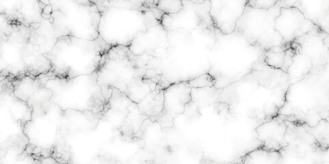 White marble texture Panoramic white background. marble stone texture for design. Natural stone Marble white background wall surface black pattern. White and black marble texture background.