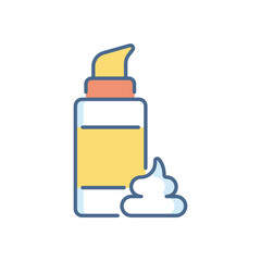 Shaving Foam vector icon