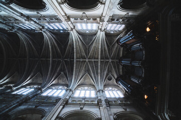 interior of the cathedral