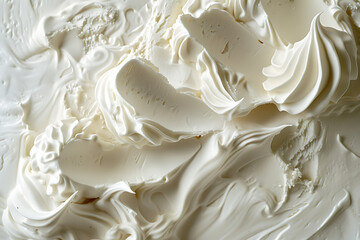 close up of white cream - Powered by Adobe