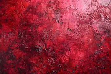 Vector illustration red grunge texture background, silhouette creativity red paint background with ink-black stain design. Beautiful simple AI generated image in 4K, unique.