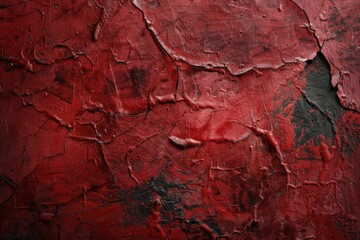 Fototapeta premium Vector illustration red grunge texture background, silhouette creativity red paint background with ink-black stain design. Beautiful simple AI generated image in 4K, unique.