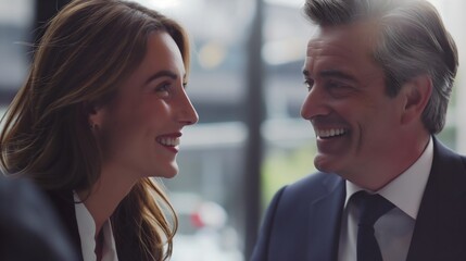 Building Bonds: Colleagues Share Laughter and Camaraderie Amidst Work