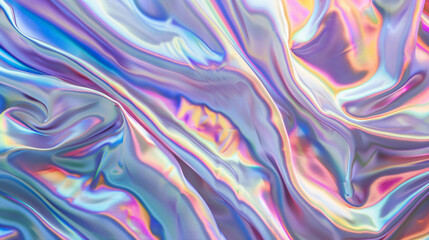Holographic silk background