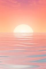 Surreal minimalist vertical banner with a serene pink and blue palette featuring a calm ocean and a large sun against a gradient sky, perfect for meditation and relaxation themes

Calm, ocean, sun, 