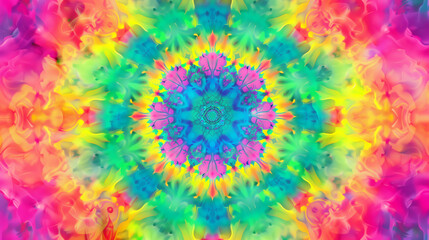 Tiedye pattern background, rainbow colors, abstract colorful background