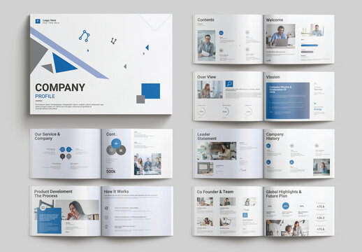 Company Brochur Template Layoute