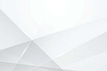 Modern white background with abstract shape design