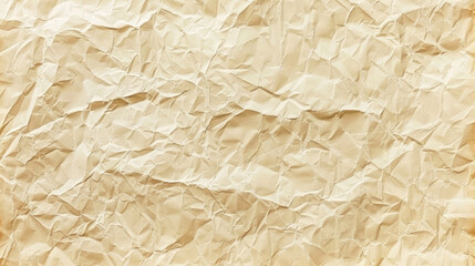 Obraz premium Recycled crumpled paper texture or paper background for design with copy space