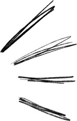 PNG Handdrawn Rays Transparent Background