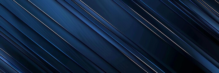 Premium background design with diagonal dark blue line pattern. Vector horizontal template for digital lux business banner, contemporary formal invitation, luxury voucher, prestigious gift certificate