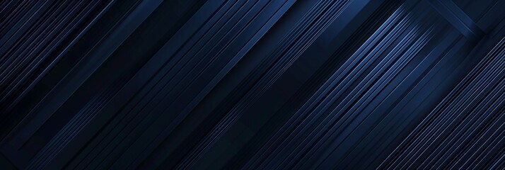 Premium background design with diagonal dark blue line pattern. Vector horizontal template for digital lux business banner, contemporary formal invitation, luxury voucher, prestigious gift certificate