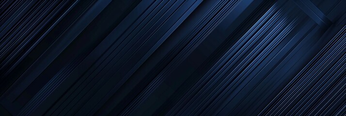 Obraz premium Premium background design with diagonal dark blue line pattern. Vector horizontal template for digital lux business banner, contemporary formal invitation, luxury voucher, prestigious gift certificate
