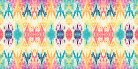 Seamless batik pattern,Seamless tribal batik pattern,and Seamless colorful pattern resemble ethnic boho, Aztec,and ikat styles.designed for use in wallpaper,fabric,curtain,carpet,Batik Embroidery