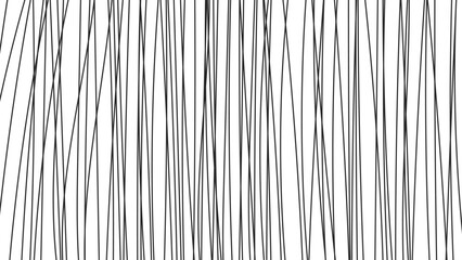 Obraz premium Hand drawn black and white background with grunge line texture. Vector illustration. Minimal design for social media post template