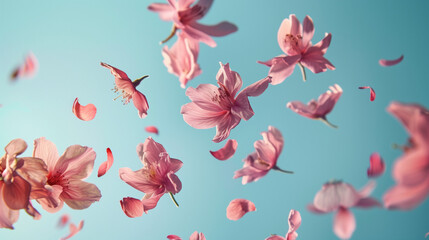 pink rose background