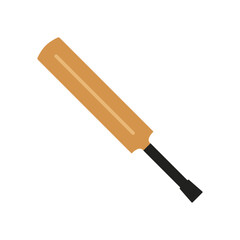 Cricket Bat Illustrations Clip Art Icon Vector Logo Template