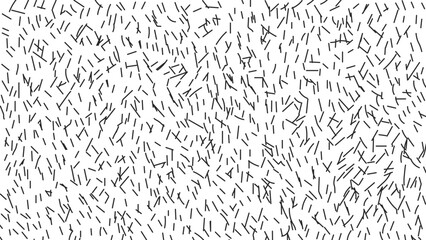 White noise textured background. Abstract black and white horizontal template with grunge texture.  Minimal geometric design. Vector illustration.