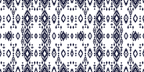 Seamless batik pattern,Seamless tribal batik pattern,and Seamless colorful pattern resemble ethnic boho, Aztec,and ikat styles.designed for use in wallpaper,fabric,curtain,carpet,Batik Embroidery