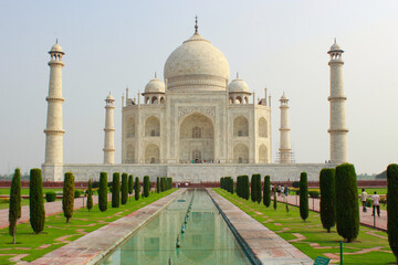 Taj Mahal mosque. Agra, India