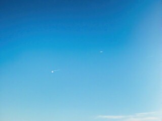 blue sky with clouds