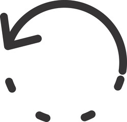 loading round arrow circle sign 