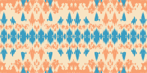 Seamless batik pattern,Seamless tribal batik pattern,and Seamless colorful pattern resemble ethnic boho, Aztec,and ikat styles.designed for use in wallpaper,fabric,curtain,carpet,Batik Embroidery