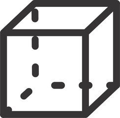 box icon with dots line