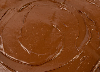 Melt Chocolate Texture Background, Chocolate Sauce Pattern, Cocoa Hazelnut Cream, Textured Chocolate