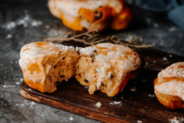 italian colombe pasquali, typical easter breads